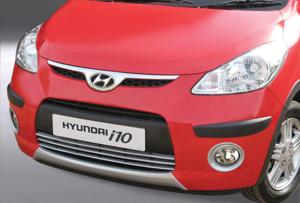 RGM Voorspoiler 'Skid-Plate' Hyundai i10 2008-2011 - zilver (ABS) GRFSP6100