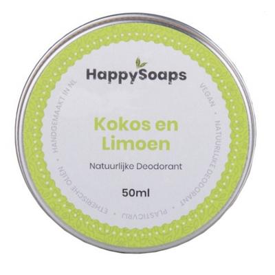 HappySoaps Deodorant Kokos en Limoen HappySoaps Deodorant Kokos en Limoen