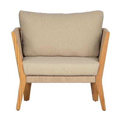 Woood San Remo loungestoel teak Zand