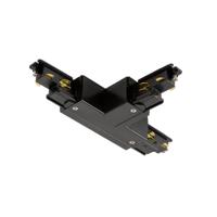 SLV VerstelbareS-Track T-connector links DALI zwart - 1007818