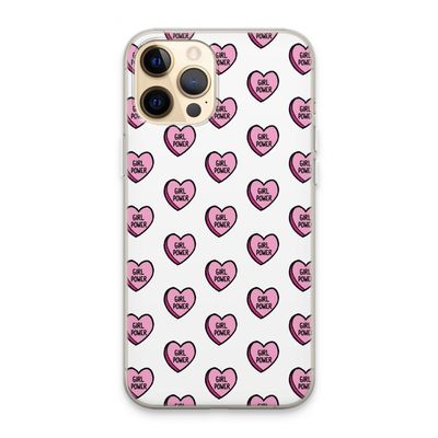 GIRL POWER: iPhone 13 Pro Max Transparant Hoesje