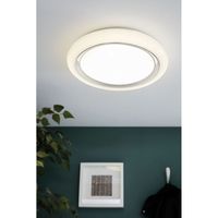 EGLO Capasso plafondverlichting Chroom, Wit Niet-verwisselbare lamp(en) LED - thumbnail