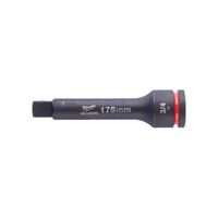 Milwaukee Accessoires Slagdop extentie SHOCKWAVE 3/4 175mm | 1 stuk - 4932480403
