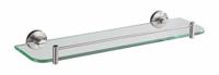 304-Glazen Planchet 50 cm RVS Aqua Splash