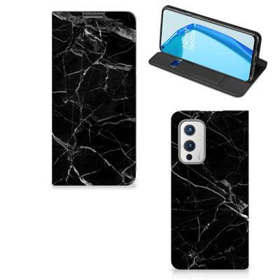 OnePlus 9 | Standcase | Marmer Zwart - Origineel Cadeau Vader