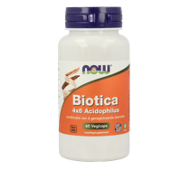 NOW Biotica 4x6 acidophilus 60 Vegetarische capsules