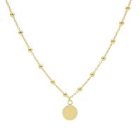 Karma Ketting Dots Disc Goud