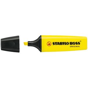 Stabilo Boss markeerstift geel