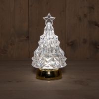 B.O. Tree Glitter Water Led Warm White Gold Base - Anna's Collection