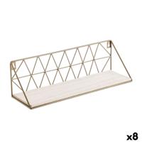 Planken Vinthera Moa Staal Gouden 40 x 12 x 12 cm (8 Stuks)