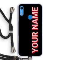 Namecase: Huawei Y6s Transparant Hoesje met koord