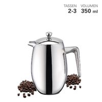 Weis - Cafetière, 350 ml, Dubbelwandig – Weis