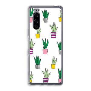 Sanseveria: Sony Xperia 5 Transparant Hoesje