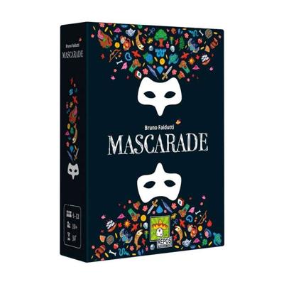 Strategiespel - ASMODEE - Masquerade V2 - Kinderen - Blauw - Vanaf 7 jaar