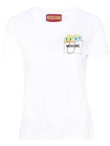 Moschino t-shirt à imprimé Puzzle Bobble - Blanc