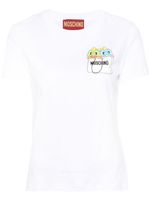 Moschino t-shirt à imprimé Puzzle Bobble - Blanc