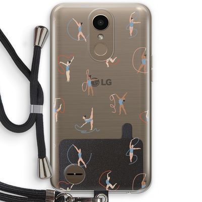 Dancing #3: LG K10 (2017) Transparant Hoesje met koord