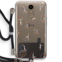Dancing #3: LG K10 (2017) Transparant Hoesje met koord