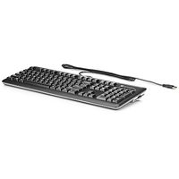 HP USB SmartCard CCID Keyboard toetsenbord QWERTY Engels Zwart, Zilver