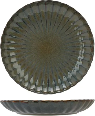 Cosy & Trendy Dinerborden Astera Ocean Grijs - ø 27.5 cm - 4 Stuks