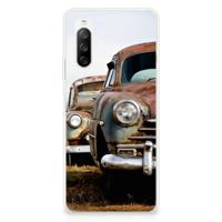 Sony Xperia 10 III | Siliconen hoesje | met foto Vintage Auto