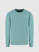 Ballin winter sweater jongens - groen - cirkel logo