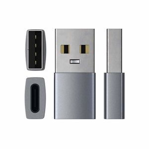 Satechi ST-TAUCM tussenstuk voor kabels USB-A USB-C Grijs