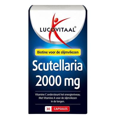 Lucovitaal Voedingssupplementen Capsules Scutellaria 2000mg 30Caps.