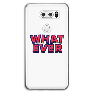 Whatever: LG V30 Transparant Hoesje