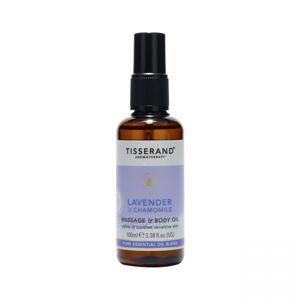 Tisserand Massage & bodyolie lavendel & kamille