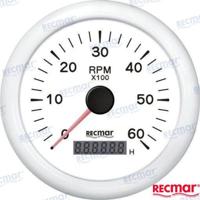 RECKY07307 - TOERENTELLER 1,0/10,0 - 0/6000 RPM WIT