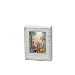 Konstsmide Water Lantern Frame Santa Lichtdecoratie figuur Wit 1 lampen LED 0,1 W