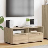 TV-kast met lade Sonoma Eiken 100 x 48 x 43 cm Bewerkt hout