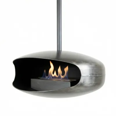 New York UFO-50 plafond-hangende | Hein & Haugaard | Plafond bio-ethanol haard |