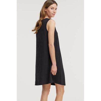 FREEQUENT jurk FQSABINA-DR-TWIST zwart