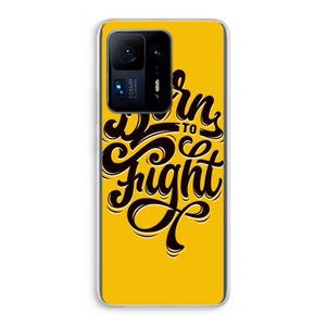 Born to Fight: Xiaomi Mi Mix 4 Transparant Hoesje