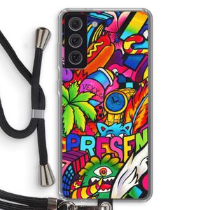 Represent: Samsung Galaxy S21 FE Transparant Hoesje met koord