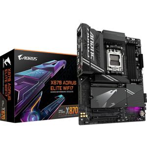 Gigabyte X870 A ELITE WIFI7 AM5 ATX MB Moederbord Socket AMD AM5 Vormfactor ATX Moederbord chipset AMD® X870