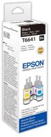 Epson inktfles T664, 4.500 pagina&apos;s, OEM C13T664140, zwart