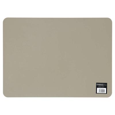 Mesapiu Placemat Lederlook Taupe 45x33 Cm