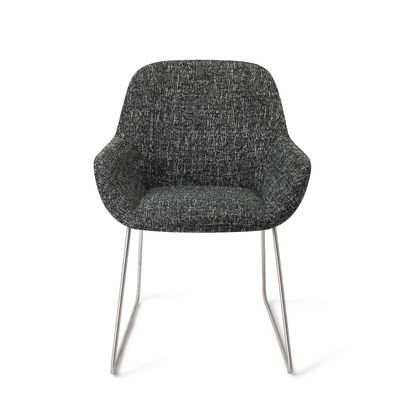 Jesper Home Kushi eetkamerstoel Skyfall slide steel