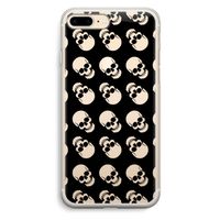 Musketon Skulls: iPhone 7 Plus Transparant Hoesje Musketon Skulls: iPhone 7 Plus Transparant Hoesje