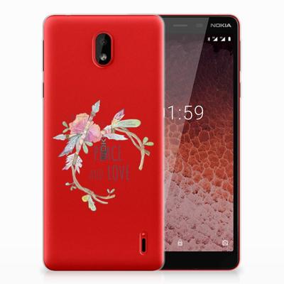 Nokia 1 Plus Telefoonhoesje met Naam Boho Text Nokia 1 Plus Telefoonhoesje met Naam Boho Text