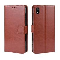 Retro Crazy Horse textuur horizontale Flip lederen case voor Xiaomi Redmi 7A met houder & card slots & Photo Frame (bruin)