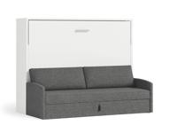 Tweepersoons Opklapbed 140x190cm - Couple - grijze bank - Geen matras