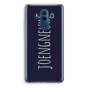 Joengneuh!: Huawei Mate 10 Pro Transparant Hoesje
