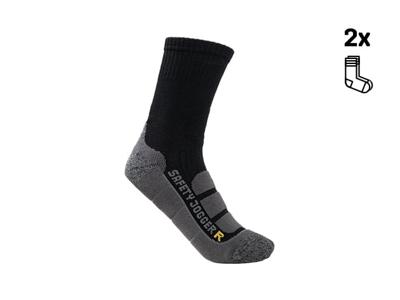 Safety Jogger Zachte en comfortabele sok met ventilatie | Zwart | Maat 44/46 - SW5000440