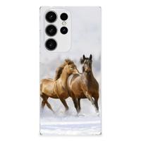 Samsung Galaxy S23 Ultra | TPU Hoesje | Paarden