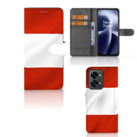 OnePlus Nord 2T Bookstyle Case Oostenrijk - thumbnail