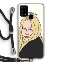 Mary Kate: Samsung Galaxy M31 Transparant Hoesje met koord